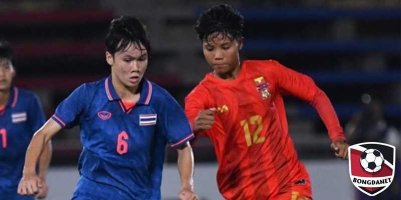 Myanmar tạo nên bất ngờ ở bán kết bóng đá nữ Seagame 32 