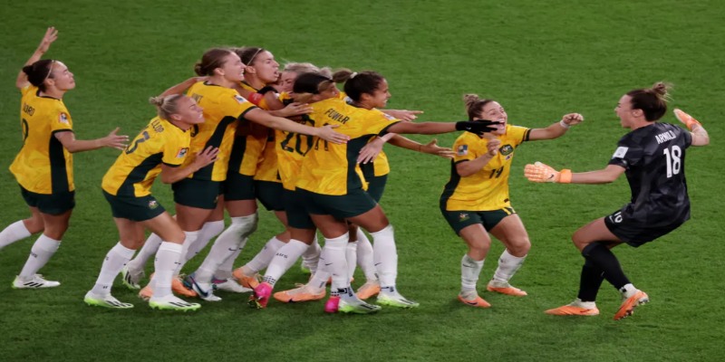Nữ Úc xuất sắc giành vé tham dự bán kết World Cup nữ 2023